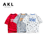 Children T Shrits T-shirt Children's Summer Clothing Short Sleeve T-shirt Boys T-shirt