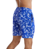 Men Sports Flex Shorts Printed Shorts Loose Summer Casual