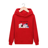 Friends Joey Hoodie Pullover Print Casual Hooded Sweater