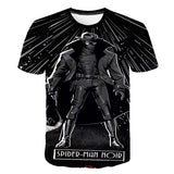 Marvel T Shirt Summer T-shirt Printed T-shirt Short Sleeve