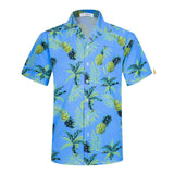 Men Beach T Shirts Summer Short Sleeve Shirt Men's Casual