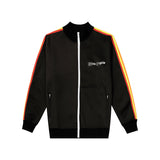 Palm Angels Sweatshirts Colorful Stripes Men and Women Baggy Coat Retro Sports and Leisure