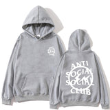 Anti Social Club Hoodie Printed Hoodie