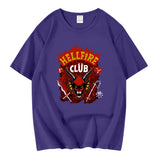 Hellfire Club Shirt Printed T-Shirt Top Short Sleeve