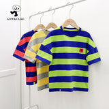 Children T Shrits Summer Loose Short Sleeves Short Sleeve T-shirt