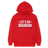 Let'S Go Brandon Hoodie Winter English Letter Printing Fashion Hooded Sweatshirt