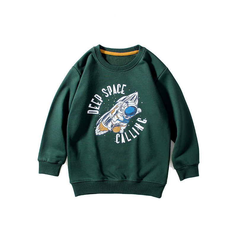 Children Boy Hoodie Spring Children Long-Sleeved Sweater Boys' Hooded Sweater