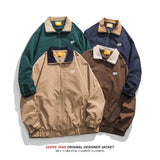 Men Jacket Spring Thin Multi-Color Coat Men Spring and Autumn Loose