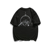 Men T Shitrs Summer Printed Short Sleeve Casual