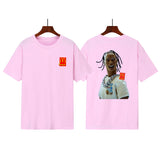 Cactus Jack McDonalds Shirt Rap Print Loose Short Sleeve