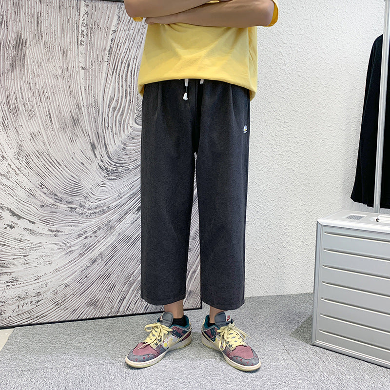 Men Pants Men's Summer Loose Leisure Sports