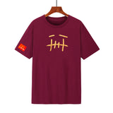 Cactus Jack McDonalds Shirt Summer Printed T-shirt round Neck Men's and Women's Short Sleeve