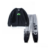 Children Boy Hoodie Spring and Autumn Boys Sweater Suit Sports