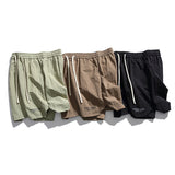 Men Shorts Summer Casual Retro Straight Shorts Men
