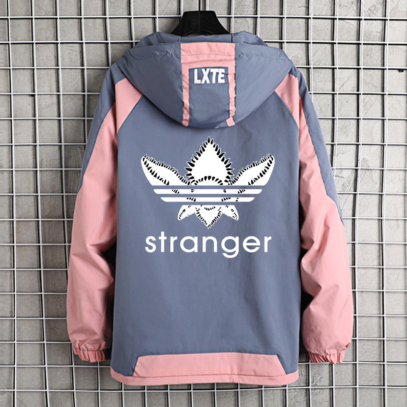 Stranger Things Hellfire Club Hoodie Men's and Women's Long Sleeve Hooded Jacket Casual Jacket