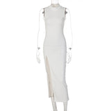 Victoria Beckham Dresses Women's Fashion round Neck Slim Fit