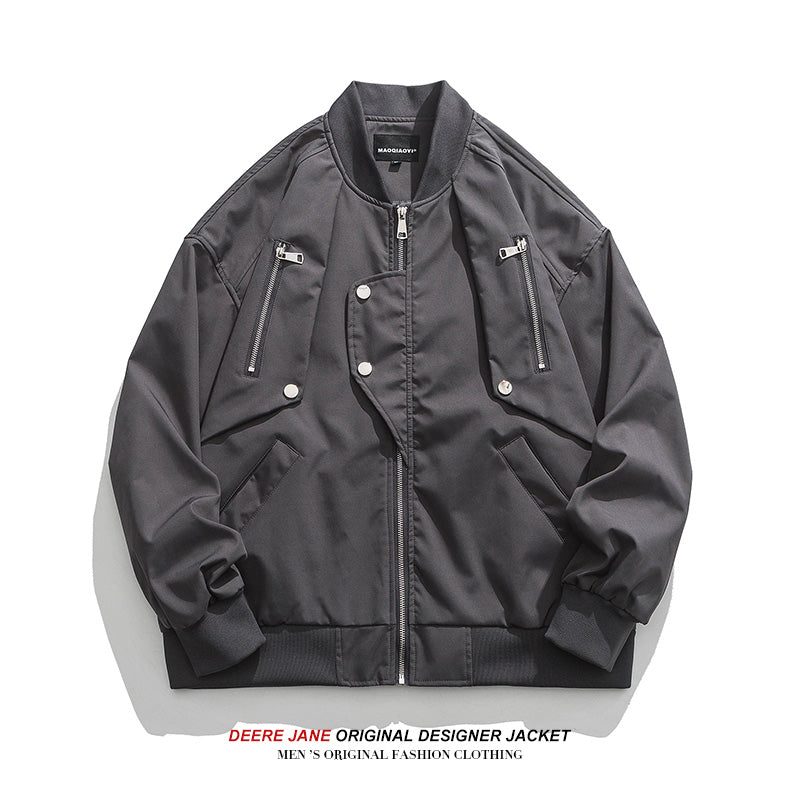 Men Jacket Spring Men's Baggy Casual Jacket Coat