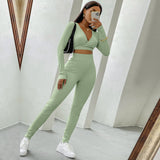 Women Fall Outfits Tight Sports Suit for Women Autumn and Winter
