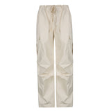 Julia Fox Low Rise Trousers Overalls Woven Trouser