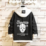 Comic Denim Jacket Spring and Autumn Clothes Tops