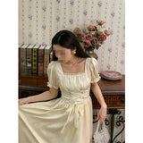 Marilyn Monroe Dress Vintage Dress Women's Bubble Sleeve Dress Summer