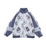 The Bears Varsity Jacket Autumn Bear Jacket Men's Stand Collar Loose Preppy Style Couple Coat