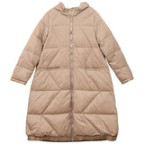 Women Winter Coats Puffer Jacket Down Coat Hooded Down Jacket Female White Duck Down Warm Winter Coat