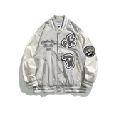 College Jacket Spring Casual Sports Jacket Spring and Autumn Men's Baseball Uniforms Loose-Fitting Workwear Jacket Male