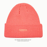 Toboggan Hat Woolen Cap Men and Women Fashion Autumn and Winter Beanie Hat