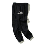 Kanye West Sunday Service Pant Autumn and Winter Ask Ankle-Tied Trousers Fog Fleece-Lined