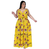 Nina Parker plus Size Dresses Sexy Strap Beach Chiffon Dress