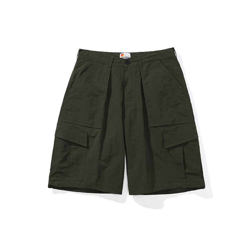 Men Shorts Summer Men's Pocket Cargo Pants Vintage Shorts
