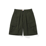 Men Shorts Summer Men's Pocket Cargo Pants Vintage Shorts