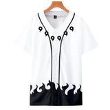 Baggy Baseball Jersey Digital Printing Thin Short Sleeve Baseball Uniform