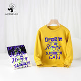 Children Boy Hoodie Spring And Autumn Long-Sleeved Sweater Printed Children 'S Sweater