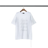 We11 Done T Shirts Loose Black Striped Casual Men and Women Same Style