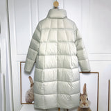 Women Winter Coats Puffer Jacket Down Coat Fall/Winter Down Jacket Thickened White Duck Down Coat