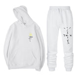 Travis Scott Astroworld Hoodie & Pant 2 Piece Set Letter Print Hoodie