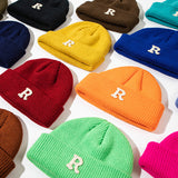 Toboggan Hat Knitted Hat Men's and Women's Wool Hats Autumn and Winter Warm Beanie Hat