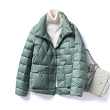 Women Winter Coats Puffer Jacket Down Coat Down Jacket Female Winter Thin Type White Duck Down Women's Coat