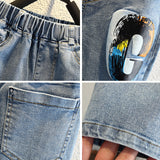Toddler Boys Pants Children's Jeans Spring and Autumn Casual