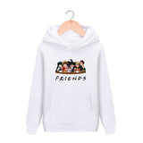 Friends Joey Hoodie Printed Casual Hooded Sweater