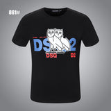 Dsq2 T Shirt Casual Sports Printed Short Sleeve Summer Men