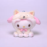 My Melody Plush Transform Shiba Inu Clow M Melody Cinnamoroll Babycinnamoroll Plush Toy Doll Pendant Bag Pendant Kulomi