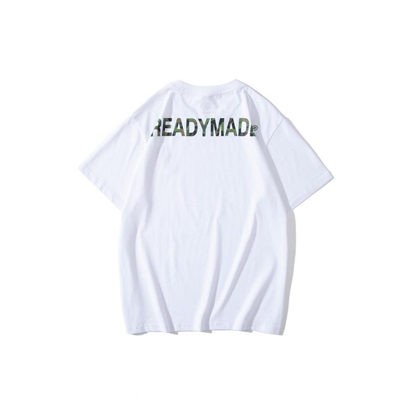 Shark Print T Shirt Summer Short Sleeve Printed Fashion Casual Little Bee Camouflage Letters T-Shirt