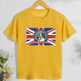 Inspired by Queen's Platinum Jubilee 2022 Elizabeth 70 Years T-shirt Printed Character Top T-shirt with Short Sleeves plus Size