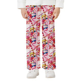 Sail Moon Printed Straight-Leg Pants