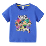 Fgteev T Shirt Children's Summer Short Sleeve Solid Color Half Sleeve Thin T-shirt Top