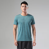 Sweat Wicking Shirt Men's Sports Short Sleeve Loose Casual