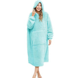 Hoodies Blankets Large Pocket Hoodie Lambswool Sherpa Blanket